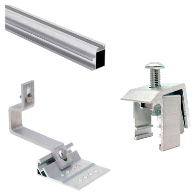 Estrutura de Alumínio Coplanar Salvatejas 1 Painel