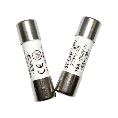 Fusível Solar 10x38 25A 1000VDC para Base DC