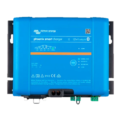 Carregador Victron Phoenix Smart IP43 24V 16A (1+1) Bluetooth