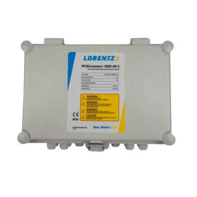 Proteção Lorentz PV Disconnect 1000-40-5 IP54 40A 5 strings