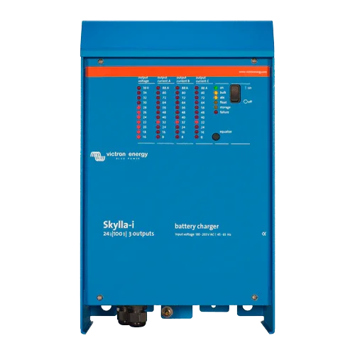 Carregador Victron Skylla-i 24V 100A (3 saídas) Profissional para 3 Bancos