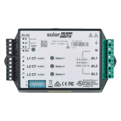Medidor SolarEdge Modbus SE-WND-3Y400-MB-K2 para Autoconsumo