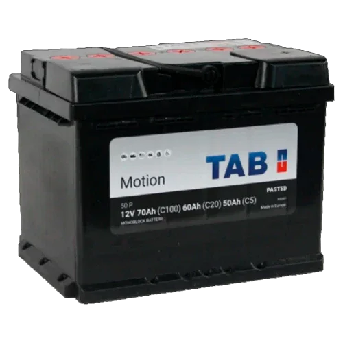 Bateria 12V Ciclo Profundo TAB Motion 50P | 70Ah