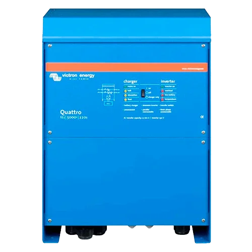 Inversor com Carregador Victron Quattro 12V 5000VA 12/5000/220-100/100