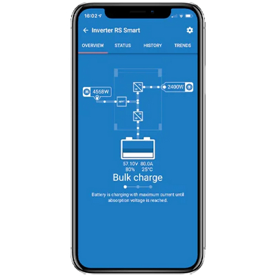 Inversor com MPPT Victron RS Smart Solar 48V 6000VA 48/6000