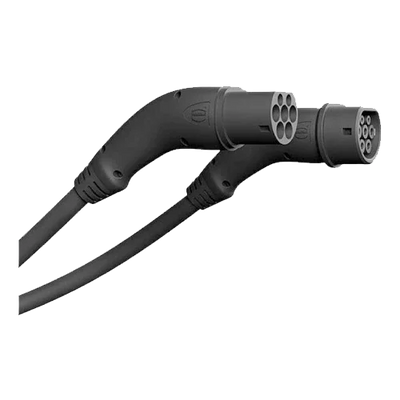 Cabo Wallbox Trifásico Tipo 2 22kW 7m para Carregadores VE