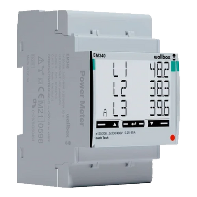 Medidor de Energia Trifásico 65A Carlo Gavazzi EM340