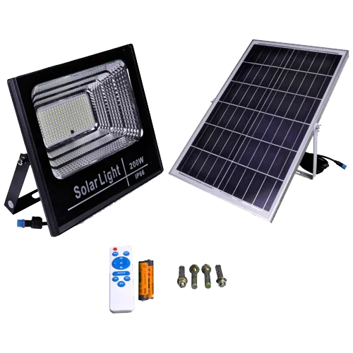 Projetor LED Solar 200W 200 LEDs 1250 lm JND-7451