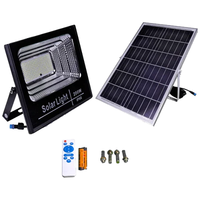 Projetor LED Solar 200W 200 LEDs 1250 lm JND-7451