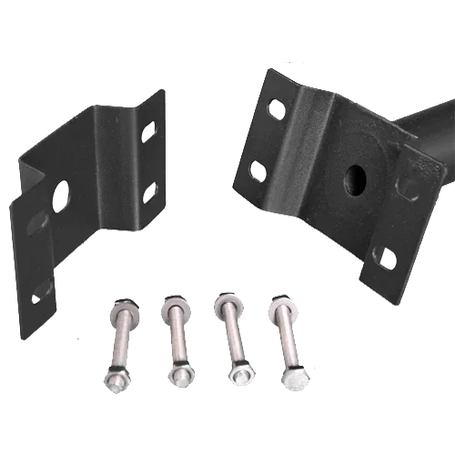 Suporte para Candeeiro Solar Preto 47mm Poste ou Parede JND-77862