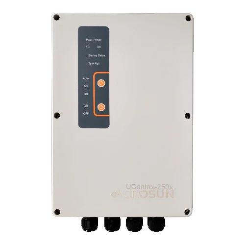 Controlador Acrosun UControl-250x para Bombas Solares
