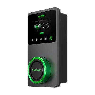 Carregador VE Autel MaxiCharger AC Elite 22kW Tomada LCD 4G