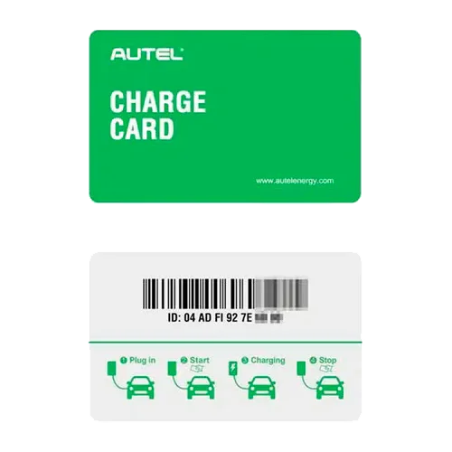 Pack de 2 Cartões RFID Autel para Carregadores VE