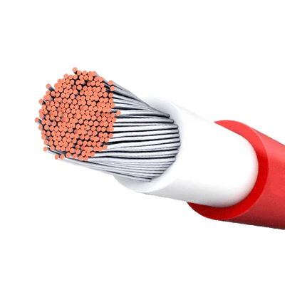 Cabo Solar H1Z2Z2-K Vermelho 1x16mm² por Metro 1500V DC