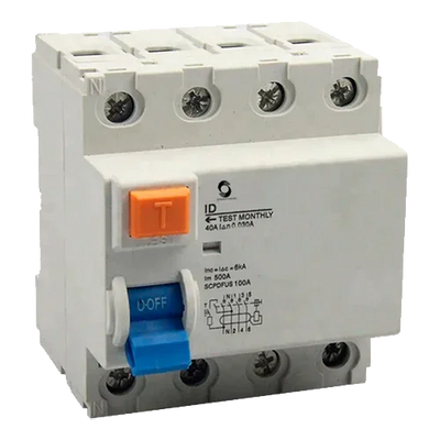 Interruptor Diferencial XID-63 4P 40A 30mA Tipo A