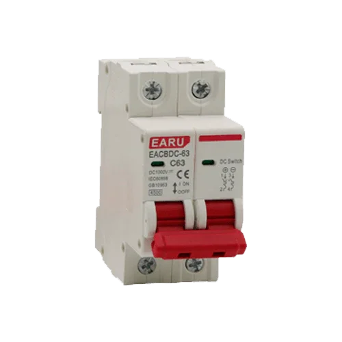 Interruptor CC EARU MCB 1000V 20A 2P