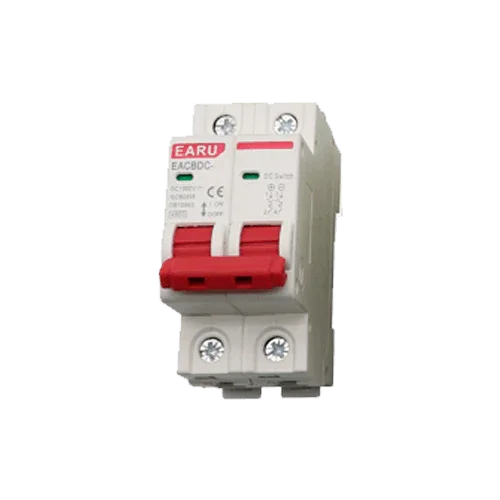 Interruptor CC EARU MCB 1000V 25A 2P