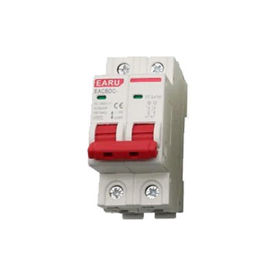 Interruptor CC EARU MCB 1000V 25A 2P