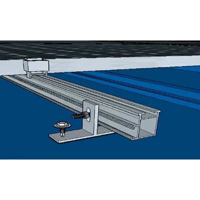 Estrutura Alumínio Coplanar Chapa 1 Painel
