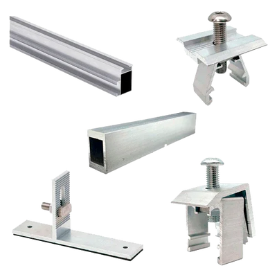 Estrutura de Alumínio Coplanar para Chapa 3 Painéis