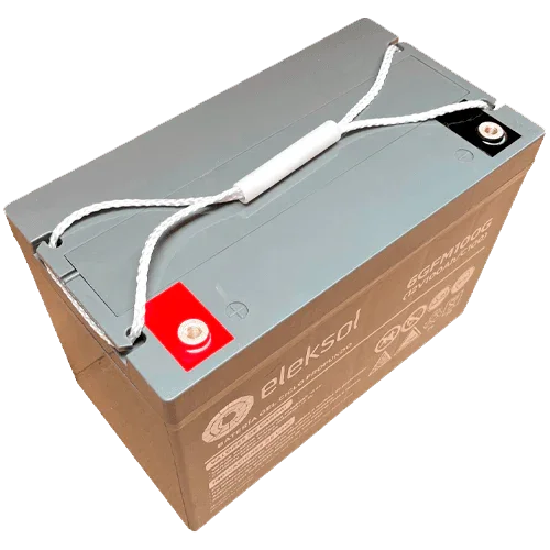 Bateria Gel Eleksol 12V 100Ah 6GFM100G