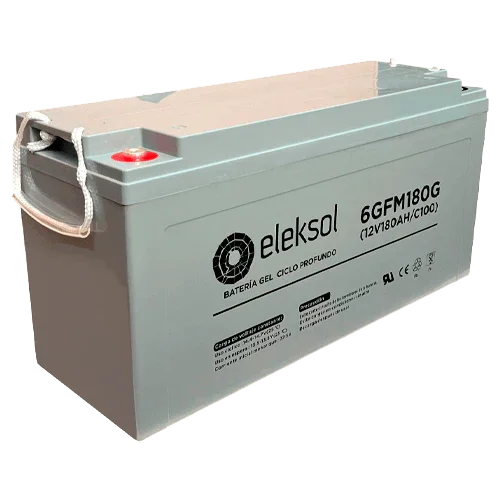 Bateria Gel Eleksol 12V 180Ah 6GFM180G
