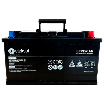 Bateria Lítio Eleksol 12,8V 150Ah LFP150AH