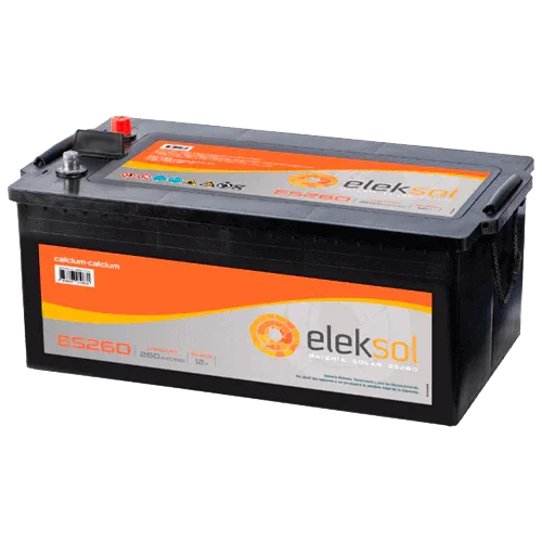 Bateria Solar Eleksol 12V 260Ah ES260 Selada