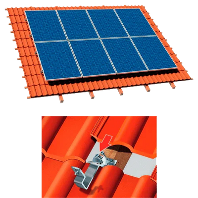 Estrutura de Alumínio Coplanar Salvatejas 3 Painéis