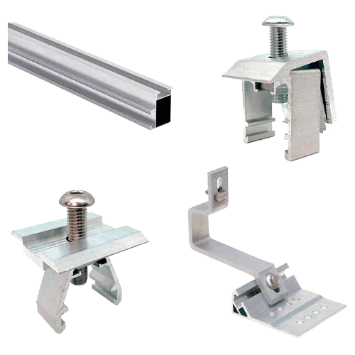 Estrutura de Alumínio Coplanar Salvatejas 2 Painéis