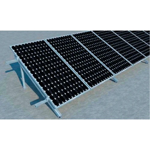 Estrutura de Alumínio para Solo Plano 4 Painéis
