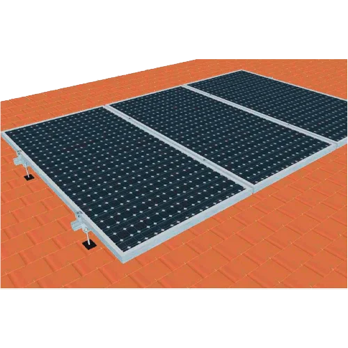 Estrutura de Alumínio Coplanar Parafuso 4 Painéis