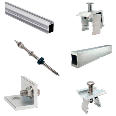 Estrutura Alumínio Coplanar Parafuso 10 Painéis