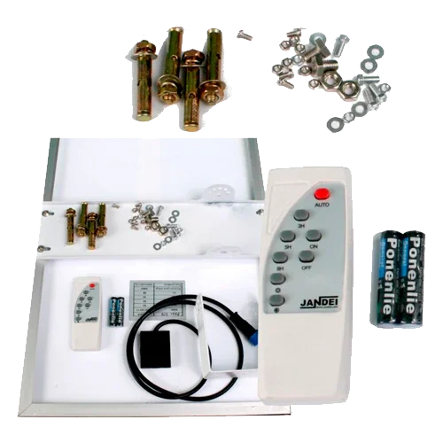 Candeeiro Solar 200W 4200K 2500 lm 24Ah JND-74563