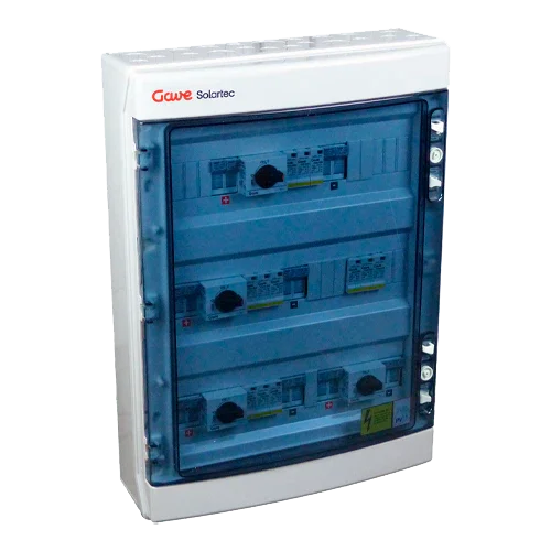 Caixa de Proteções DC PV GAVE STM21025P15S/4 4 MPPT 2 Strings 15A 1000V