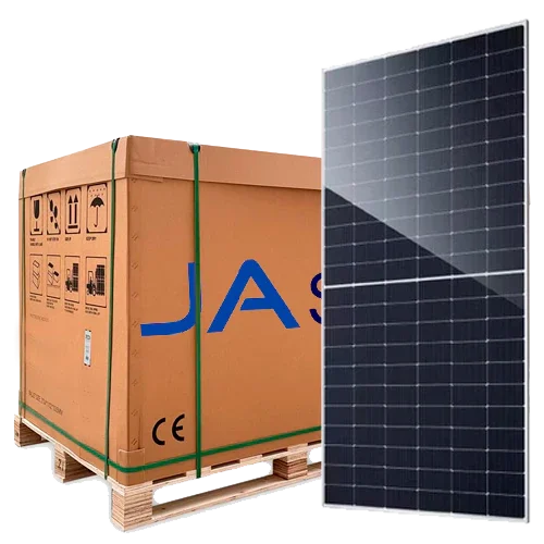 Palete 33 Painéis Bifaciais JA Solar 710W JAM66D46 LB Mono PERC 132 células