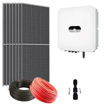 Kit Solar Híbrido Rede 4000W Huawei SUN2000L-4KTL-L1 Monofásico