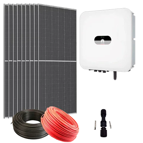 Kit Solar Híbrido Rede 5000W Huawei SUN2000L-5KTL-L1 Monofásico