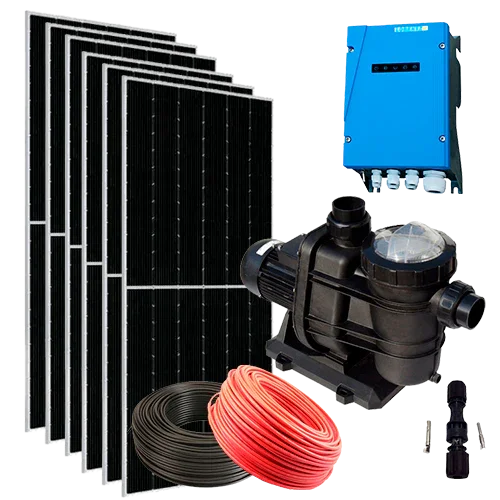 Kit Solar Piscina Lorentz 250m³ PS2-1800 CS-37-1 com Controlador