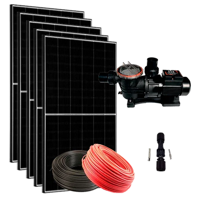 Kit Solar para Piscina ZIRI 180m³ FCP1100S 1600W 29,3m³/h 22m