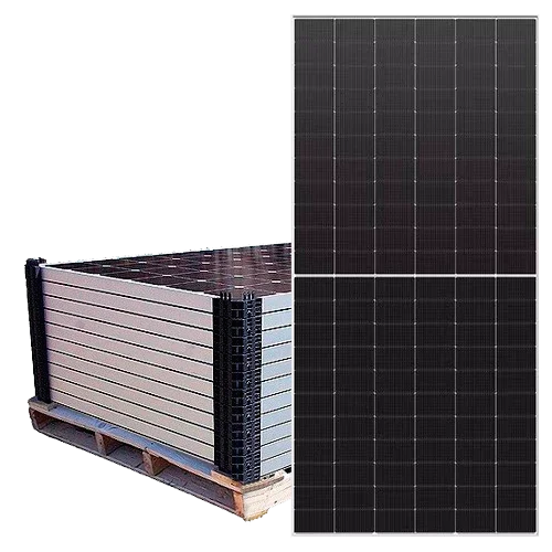 Pack de 10 Painéis Solares Bifaciais 610W Longi N-Type 132 células LR8-66HGD