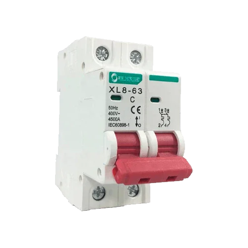 Disjuntor Magnetotérmico XL8-63 2P 20A 400V AC Curva C