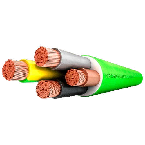 Mangueira RZ1-K Verde 4x1,5mm² 100M Livre de Halogéneo 0,6/1kV