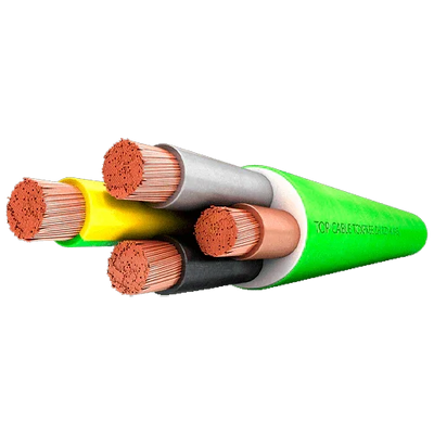Tubo RZ1-K Verde 4x4mm² Livre de Halogéneo 0,6/1kV