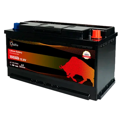 Bateria de Lítio 12V 100Ah Olalitio OLA-12-100-S Debaixo do Assento Bluetooth