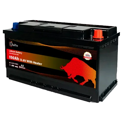 Bateria Lítio 12V 150Ah Olalitio OLA-12-150-SH Debaixo do Assento Aquecimento Bluetooth