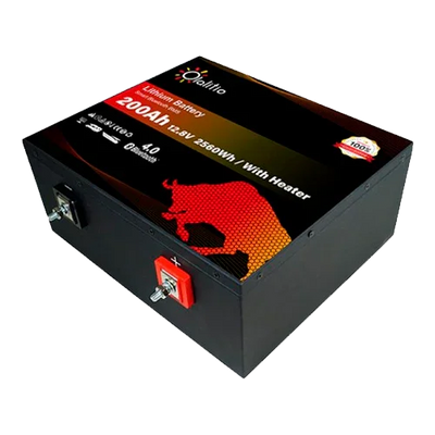 Bateria de Lítio 12V 200Ah Olalitio OLA-12-200-MH Debaixo do Assento Aquecimento Bluetooth