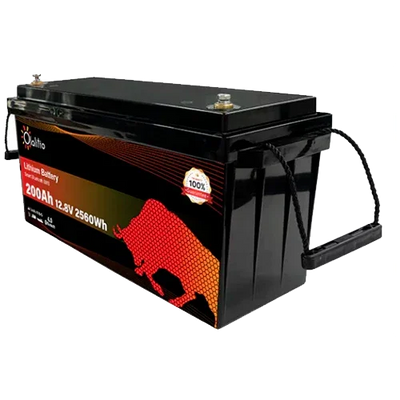 Bateria de Lítio 12V 200Ah Olalitio OLA-12-200-P Bluetooth