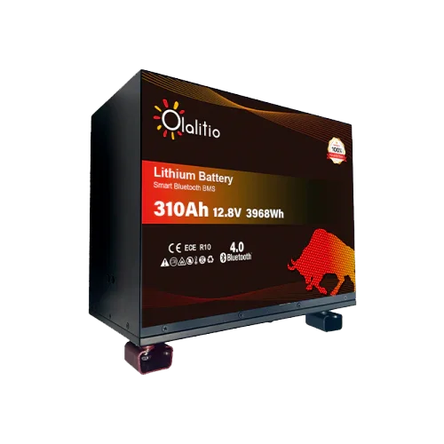 Bateria Lítio 12V 310Ah Olalitio OLA-12-310-MH Sob Assento Aquecimento Bluetooth
