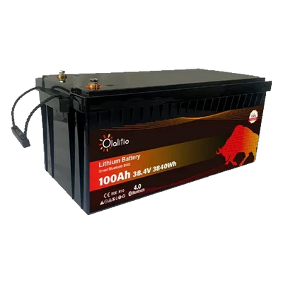 Bateria de Lítio 36V 100Ah Olalitio OLA-36-100 Bluetooth